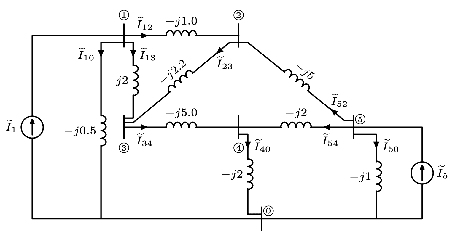 Power network schematic